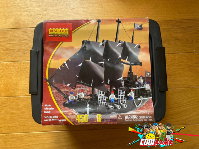 Best-Lock 6213 Pirate Ship in a box